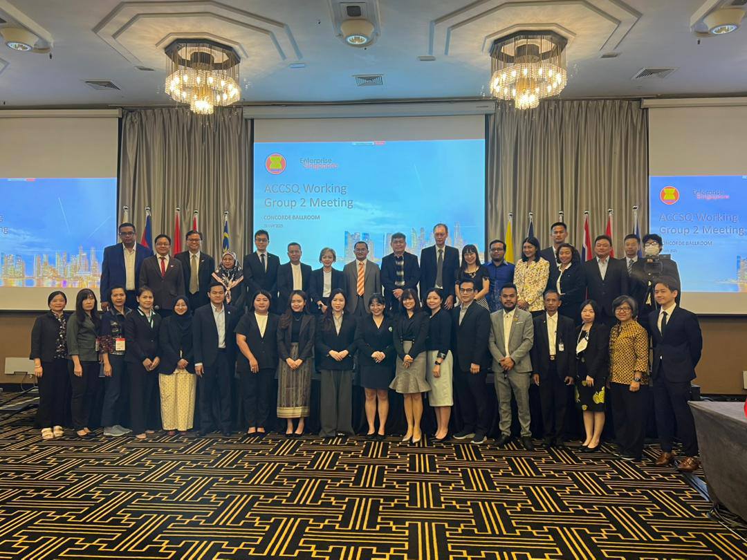 Partisipa Enkontru Reuniaun ASEAN Consultative Committee for Standards and Quality (ACCSQ)